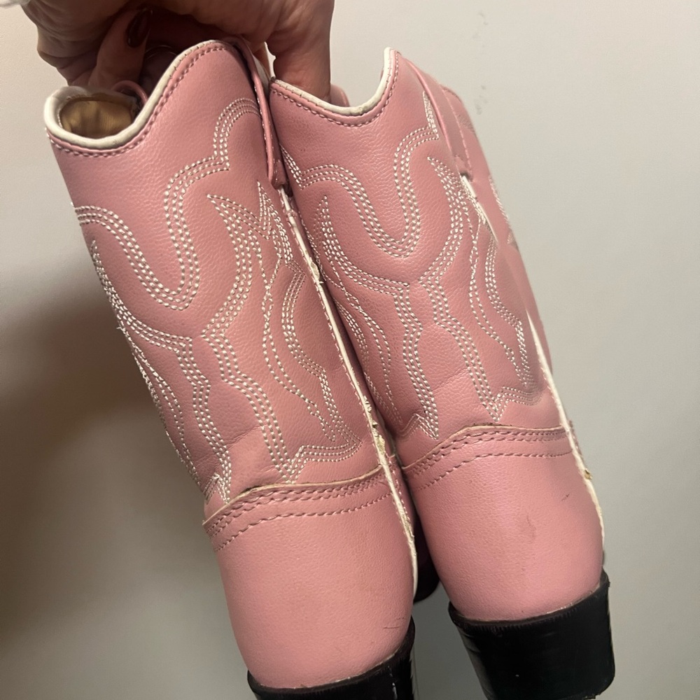 Pink kids Durango boot